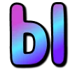 🔥 Эмодзи «Фиолетовый градиент, иконки таблички» для Telegram