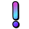 🔥 Эмодзи «Фиолетовый градиент, иконки таблички» для Telegram