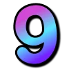 🔥 Эмодзи «Фиолетовый градиент, иконки таблички» для Telegram