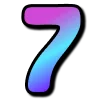 🔥 Эмодзи «Фиолетовый градиент, иконки таблички» для Telegram
