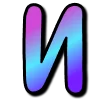 🔥 Эмодзи «Фиолетовый градиент, иконки таблички» для Telegram