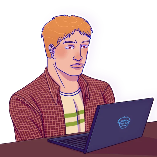 😕 Стикер «Redraw» для Telegram