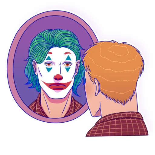 🤡 Стикер «Redraw» для Telegram