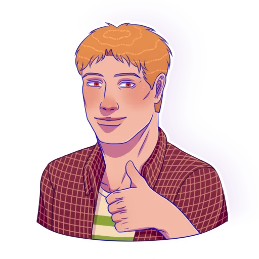 👍 Стикер «Redraw» для Telegram