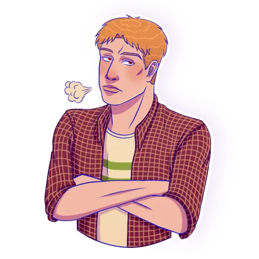 🙄 Стикер «Redraw» для Telegram