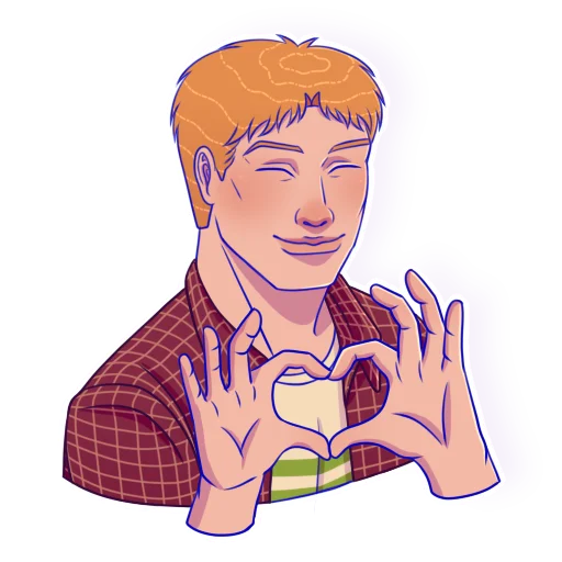 🫶 Стикер «Redraw» для Telegram