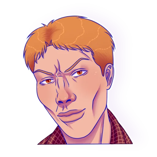 🥴 Стикер «Redraw» для Telegram