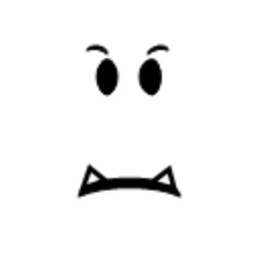 😬 Стикер «Roblox Faces» для Telegram