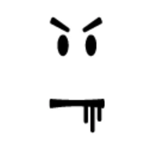 😟 Стикер «Roblox Faces» для Telegram