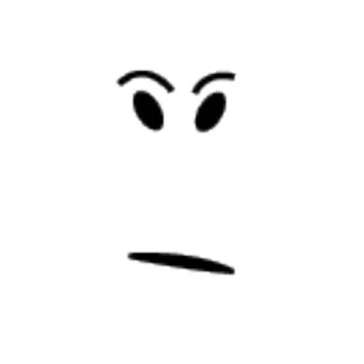 😐 Стикер «Roblox Faces» для Telegram