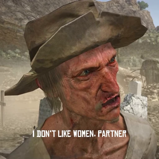 🏜 Стикер «Red Dead Redemption» для Telegram
