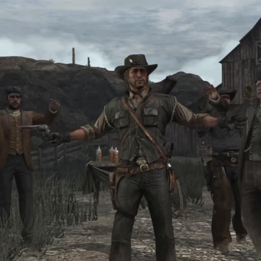 🏜 Стикер «Red Dead Redemption» для Telegram