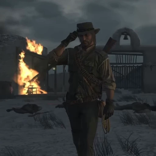 🏜 Стикер «Red Dead Redemption» для Telegram
