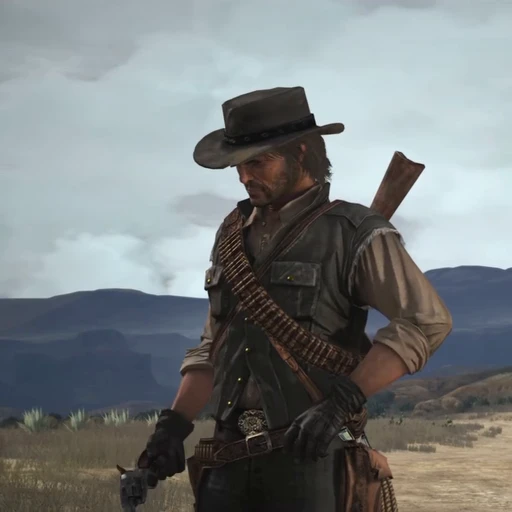 🏜 Стикер «Red Dead Redemption» для Telegram
