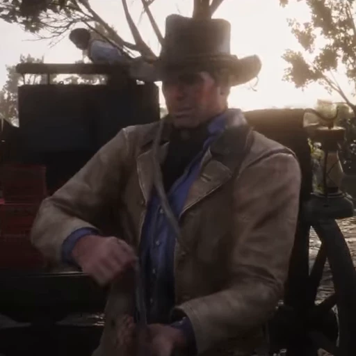 🏕 Стикер «RDR2» для Telegram