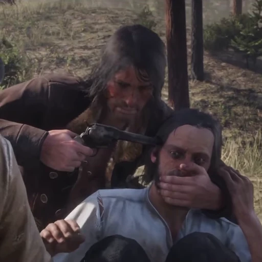 🏕 Стикер «RDR2» для Telegram