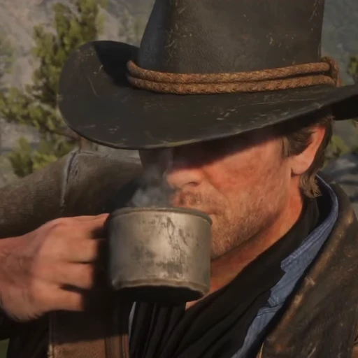 🏕 Стикер «RDR2» для Telegram