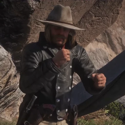 🏕 Стикер «RDR2» для Telegram