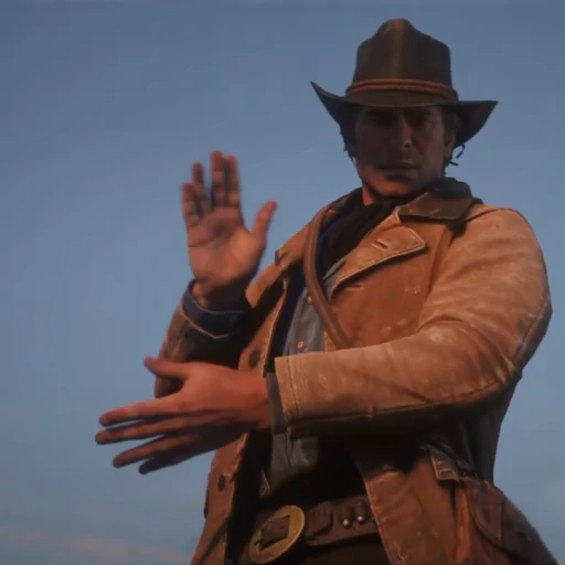 🏕 Стикер «RDR2» для Telegram