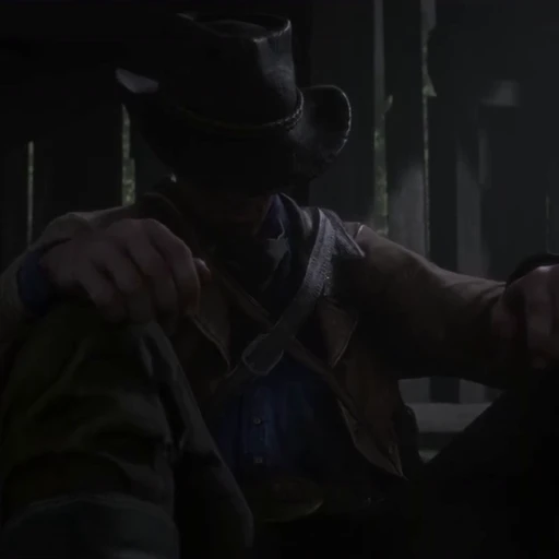 🏕 Стикер «RDR2» для Telegram