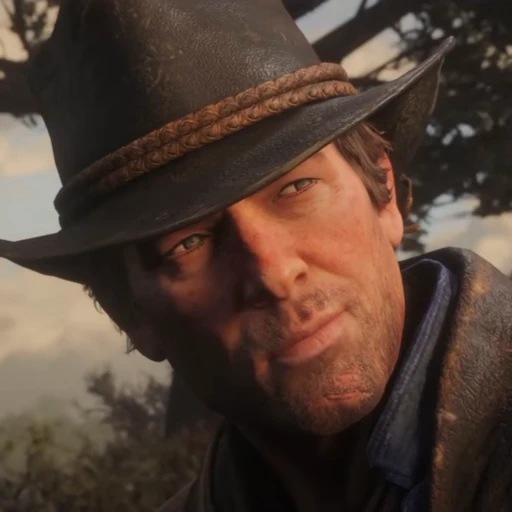 🏕 Стикер «RDR2» для Telegram