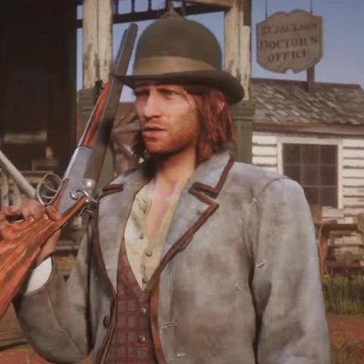 🏕 Стикер «RDR2» для Telegram