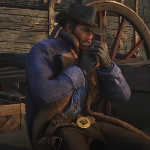 🏕 Стикер «RDR2» для Telegram