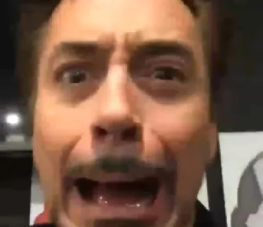 Стикерпак Robert Downey Jr. для Telegram