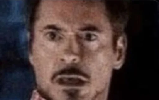 😨 Стикер «Robert Downey Jr.» для Telegram