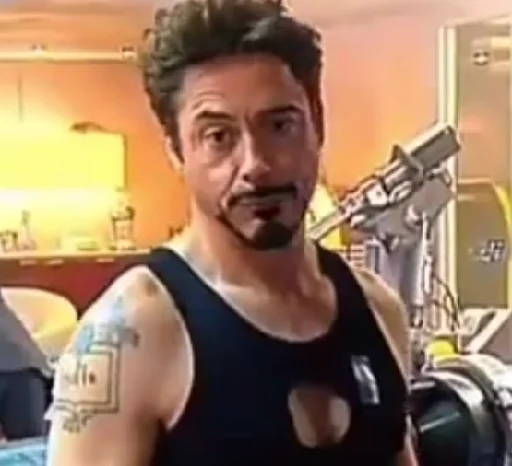 🥴 Стикер «Robert Downey Jr.» для Telegram