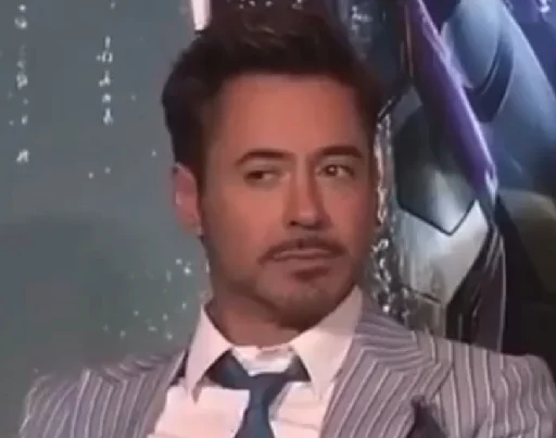 😏 Стикер «Robert Downey Jr.» для Telegram