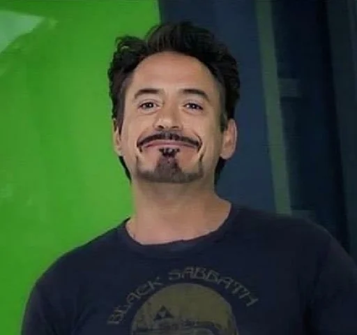 🙂 Стикер «Robert Downey Jr.» для Telegram
