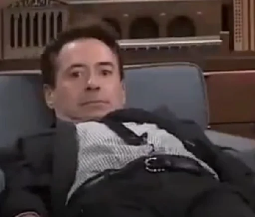 😐 Стикер «Robert Downey Jr.» для Telegram