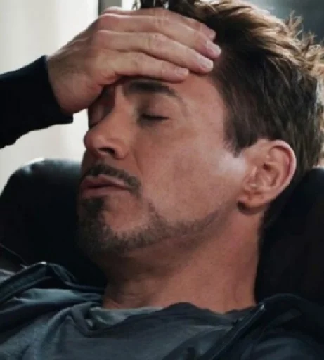 🤦‍♂️ Стикер «Robert Downey Jr.» для Telegram