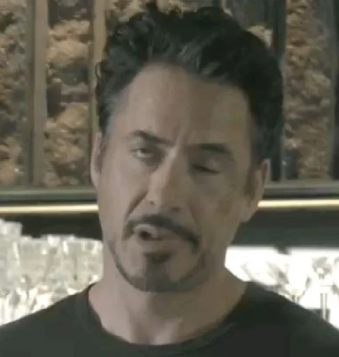 🥴 Стикер «Robert Downey Jr.» для Telegram