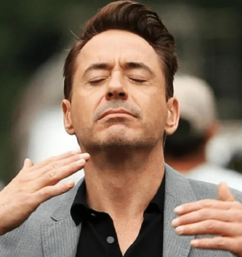 😁 Стикер «Robert Downey Jr.» для Telegram