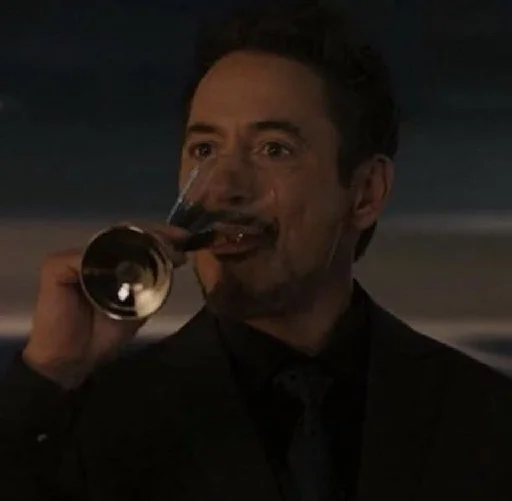 🍸 Стикер «Robert Downey Jr.» для Telegram