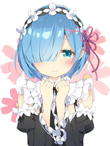 ☺️ Стикер «Rem из ReZero» для Telegram
