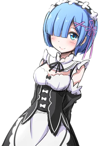 😊 Стикер «Rem из ReZero» для Telegram