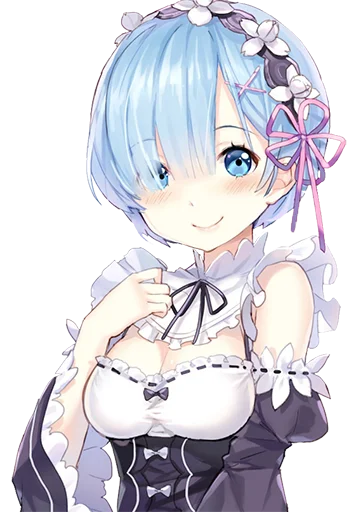 😊 Стикер «Rem из ReZero» для Telegram