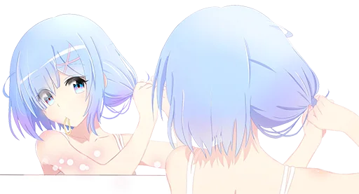 😗 Стикер «Rem из ReZero» для Telegram