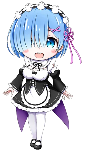 😃 Стикер «Rem из ReZero» для Telegram