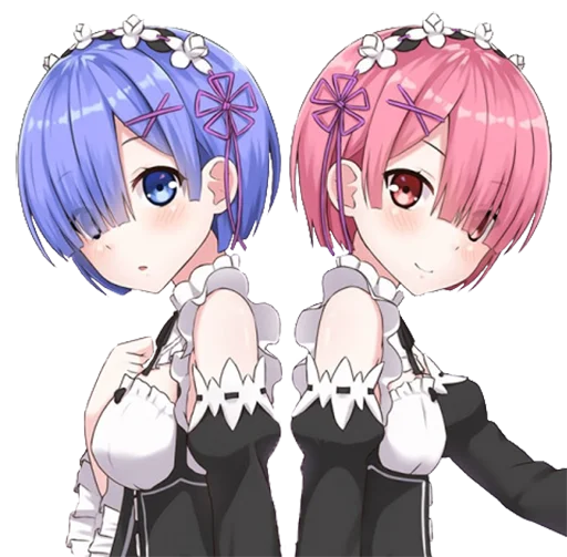🙂 Стикер «Rem из ReZero» для Telegram