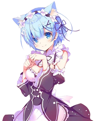 😊 Стикер «Rem из ReZero» для Telegram