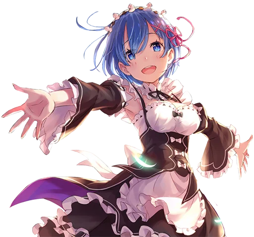 😃 Стикер «Rem из ReZero» для Telegram