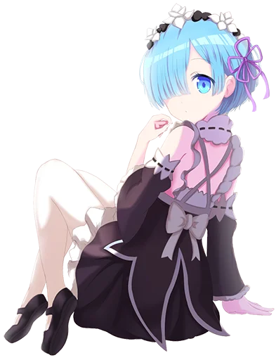 😯 Стикер «Rem из ReZero» для Telegram