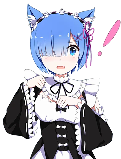 😳 Стикер «Rem из ReZero» для Telegram