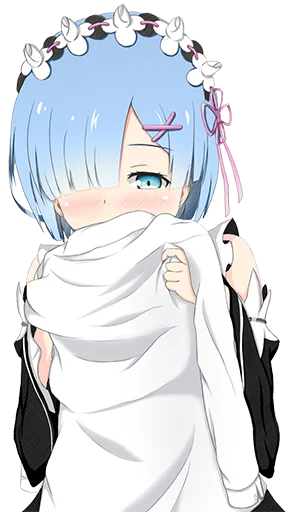 ☺️ Стикер «Rem из ReZero» для Telegram