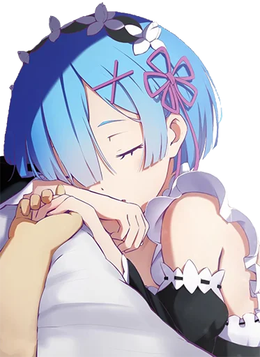 😴 Стикер «Rem из ReZero» для Telegram