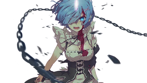 😠 Стикер «Rem из ReZero» для Telegram